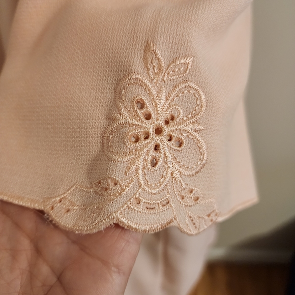 Alfred Dunner Peach Shirt Size 18W - Picture 3 of 10